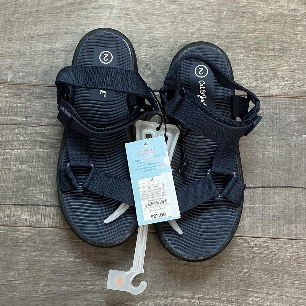 Cat & Jack Navy Sandals